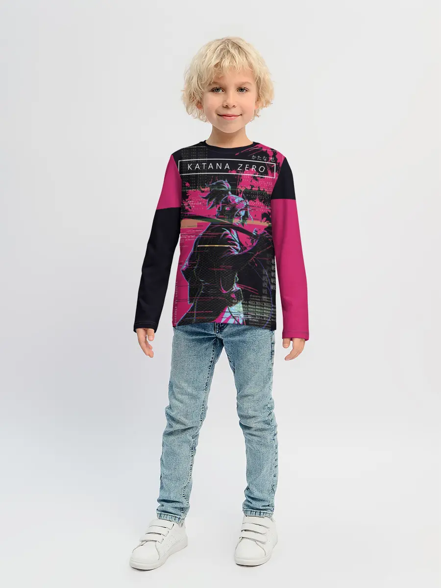 Детский лонгслив / Samurai KATANA ZERO
