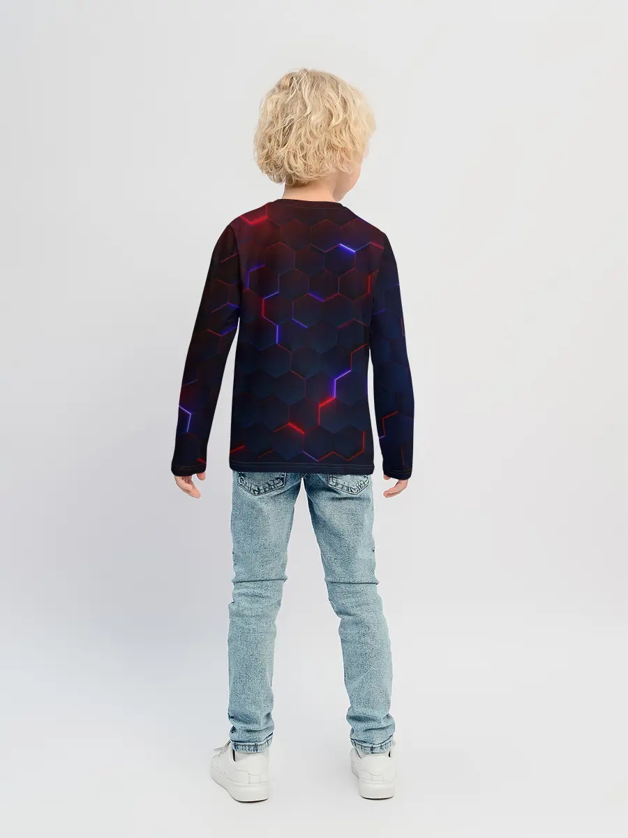 Детский лонгслив / Light Background