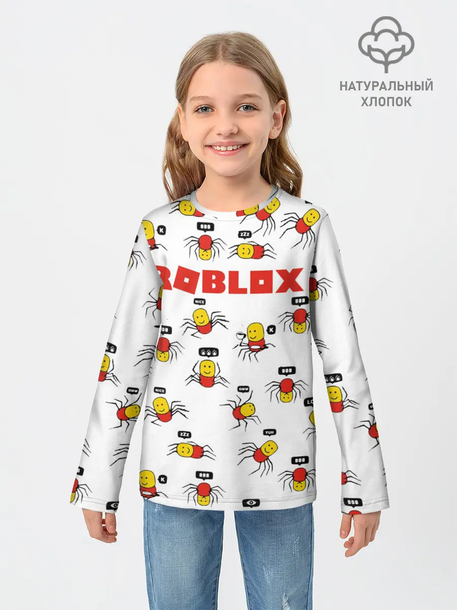 Детский лонгслив / ROBLOX