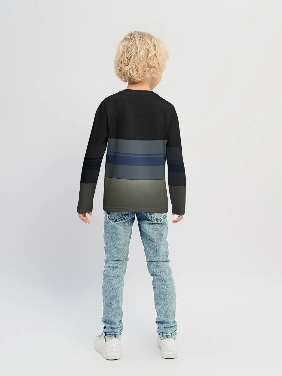 Детский лонгслив / Among Us | in the tunnel