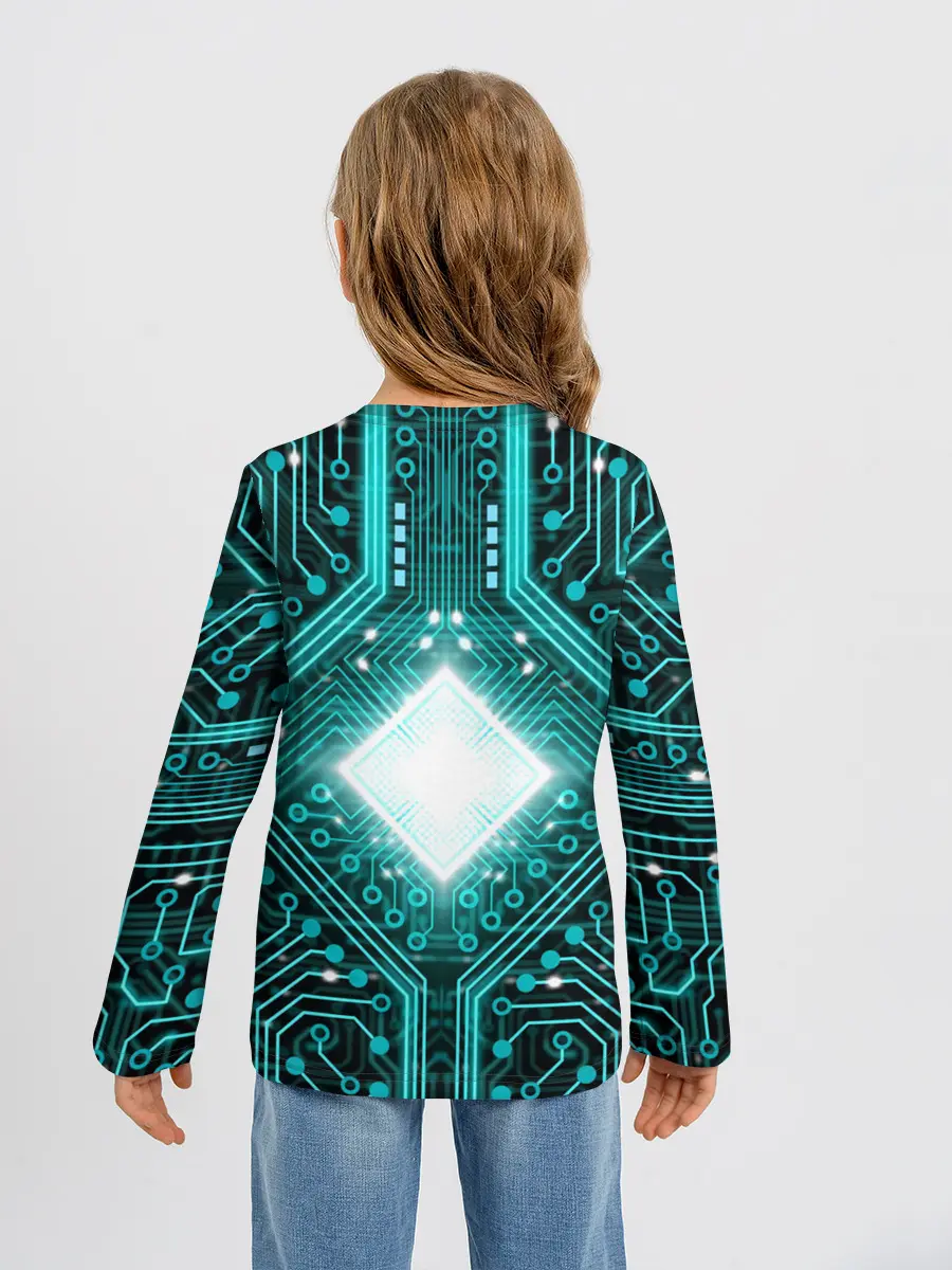 Детский лонгслив / Схема