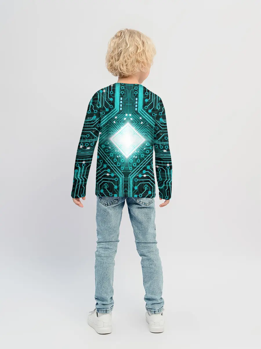 Детский лонгслив / Схема