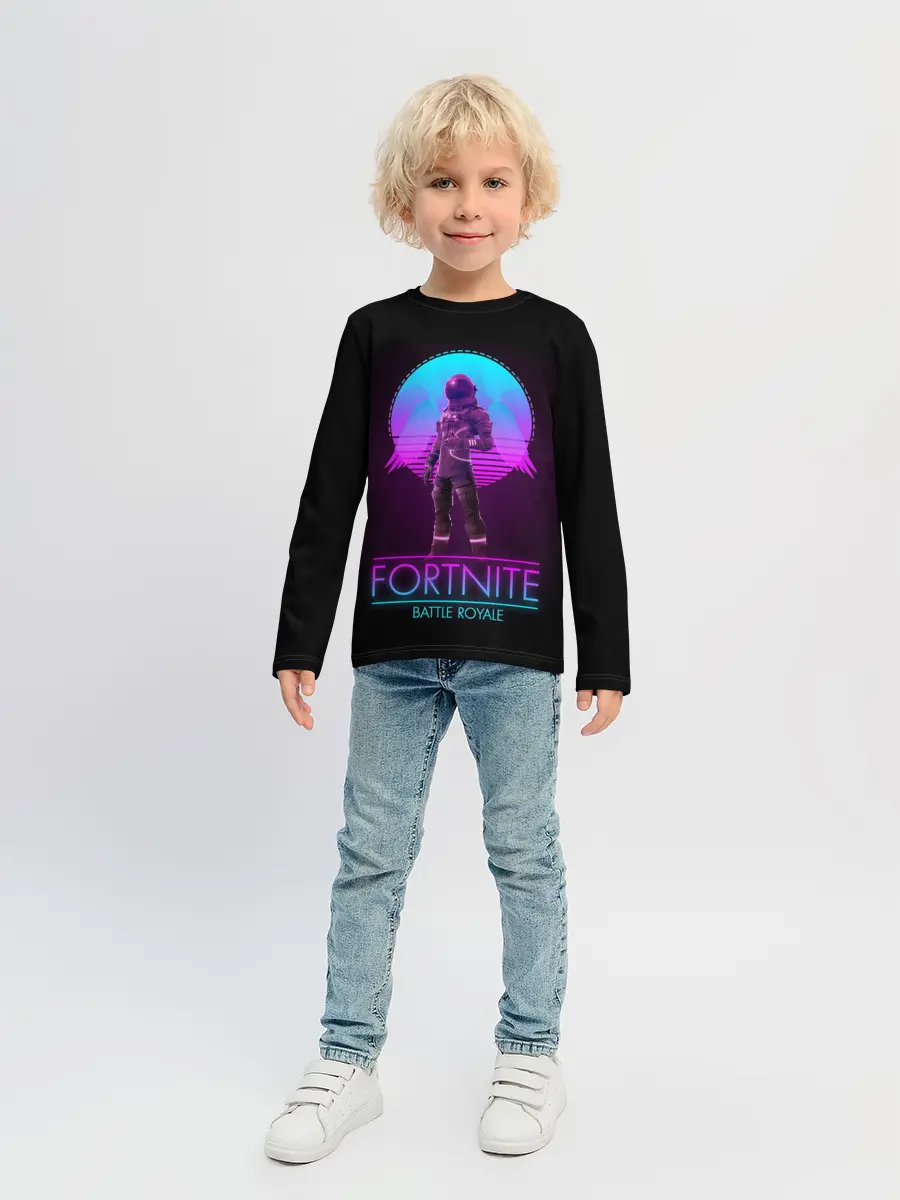 Детский лонгслив / Fortnite