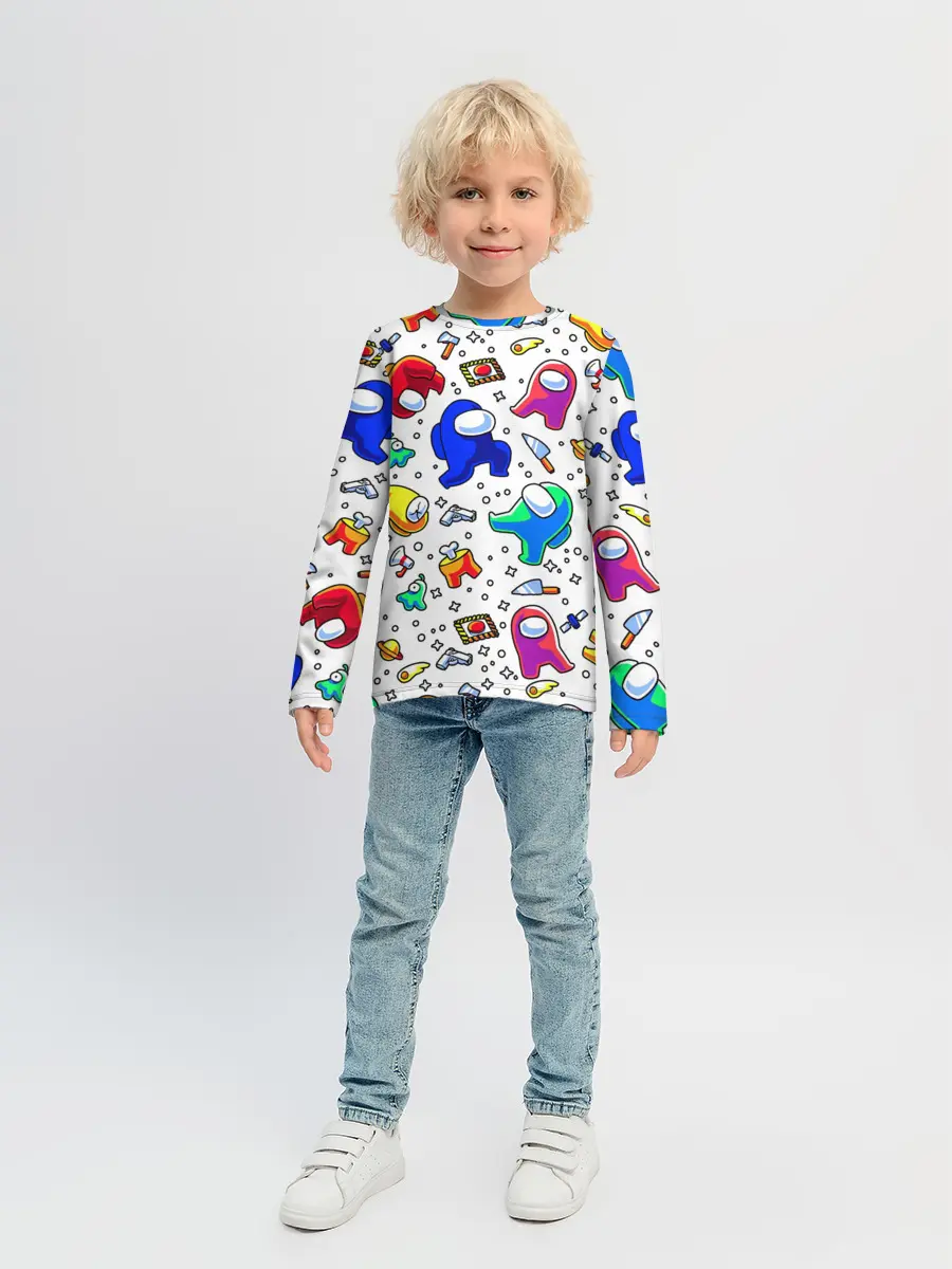 Детский лонгслив / AMONG US