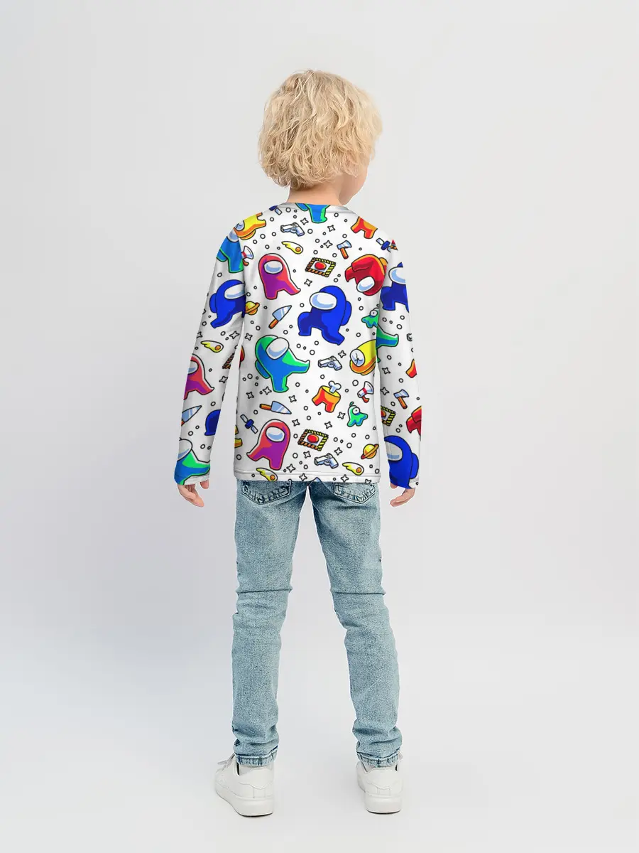 Детский лонгслив / AMONG US