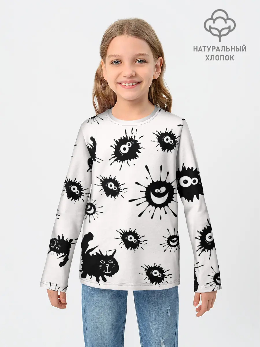 Детский лонгслив / COVID-19