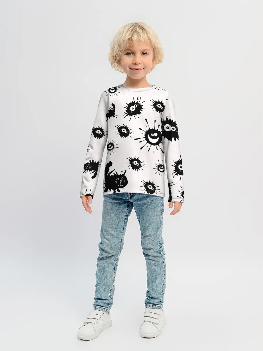 Детский лонгслив / COVID-19