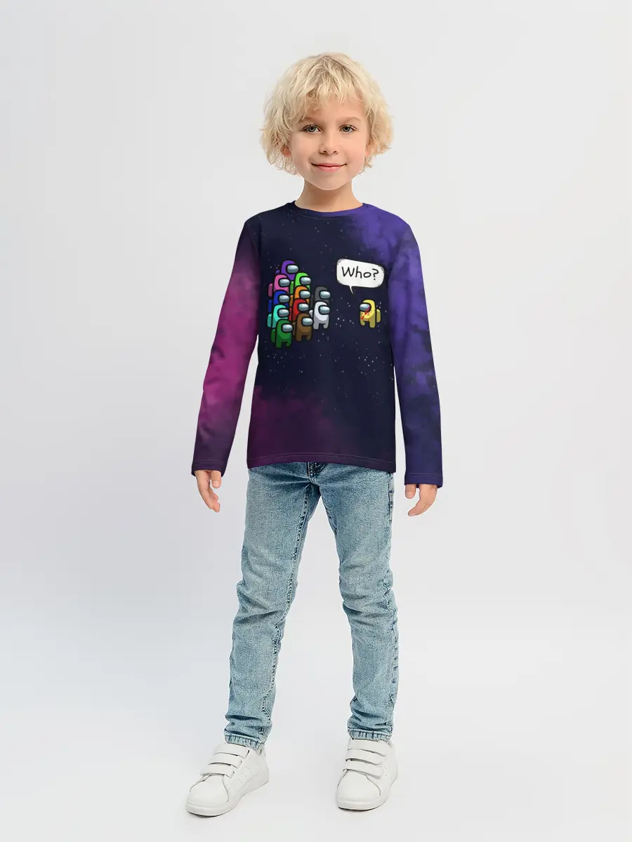 Детский лонгслив / AMONG US