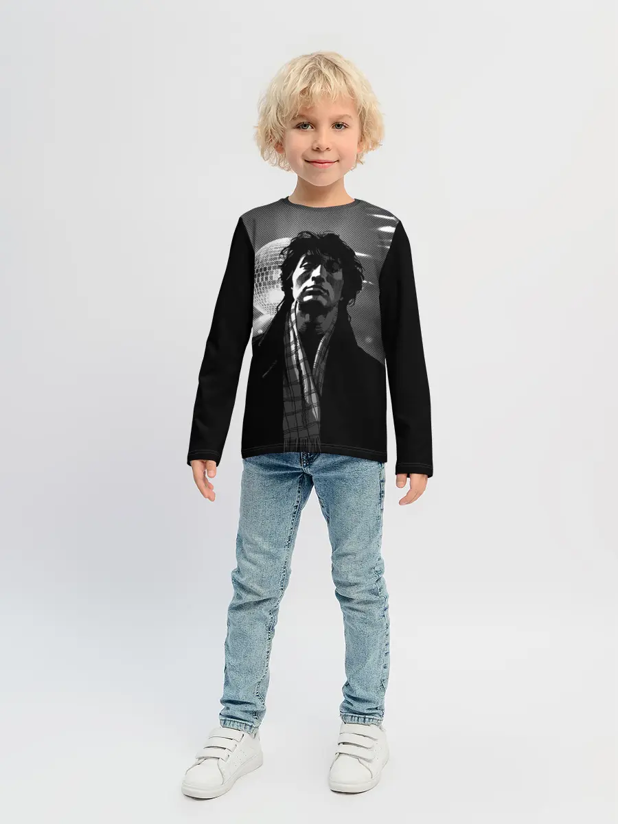 Детский лонгслив / ВИКТОР ЦОЙ