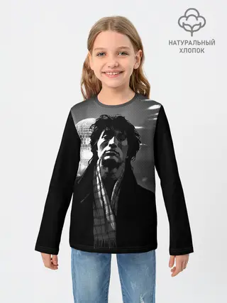 Детский лонгслив / ВИКТОР ЦОЙ