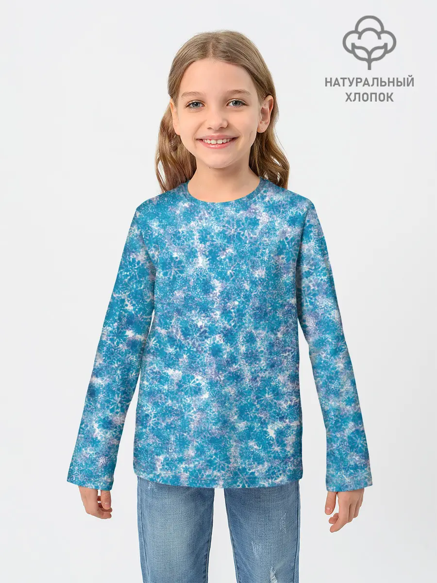 Детский лонгслив / Изморозь