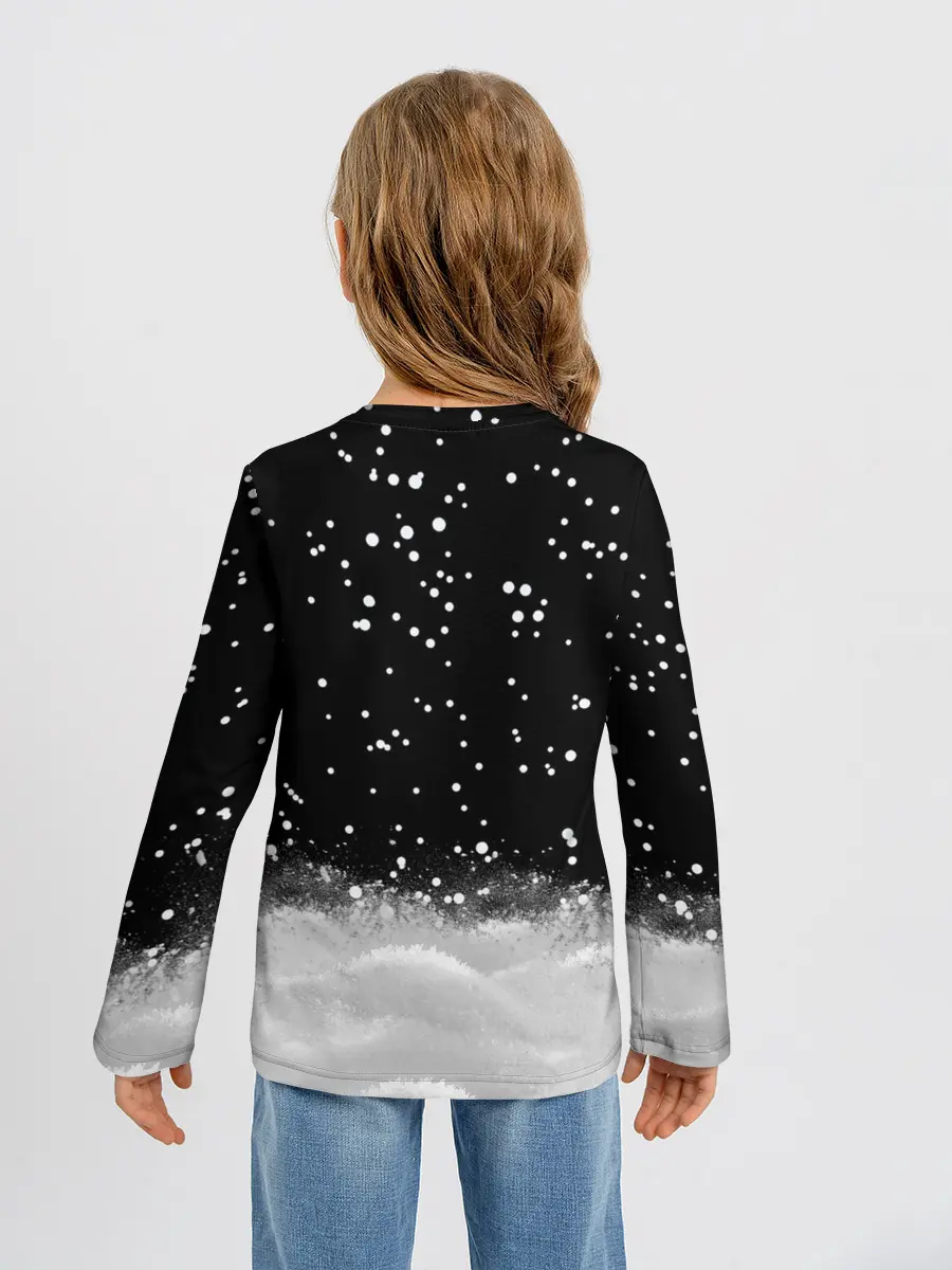 Детский лонгслив / Енот