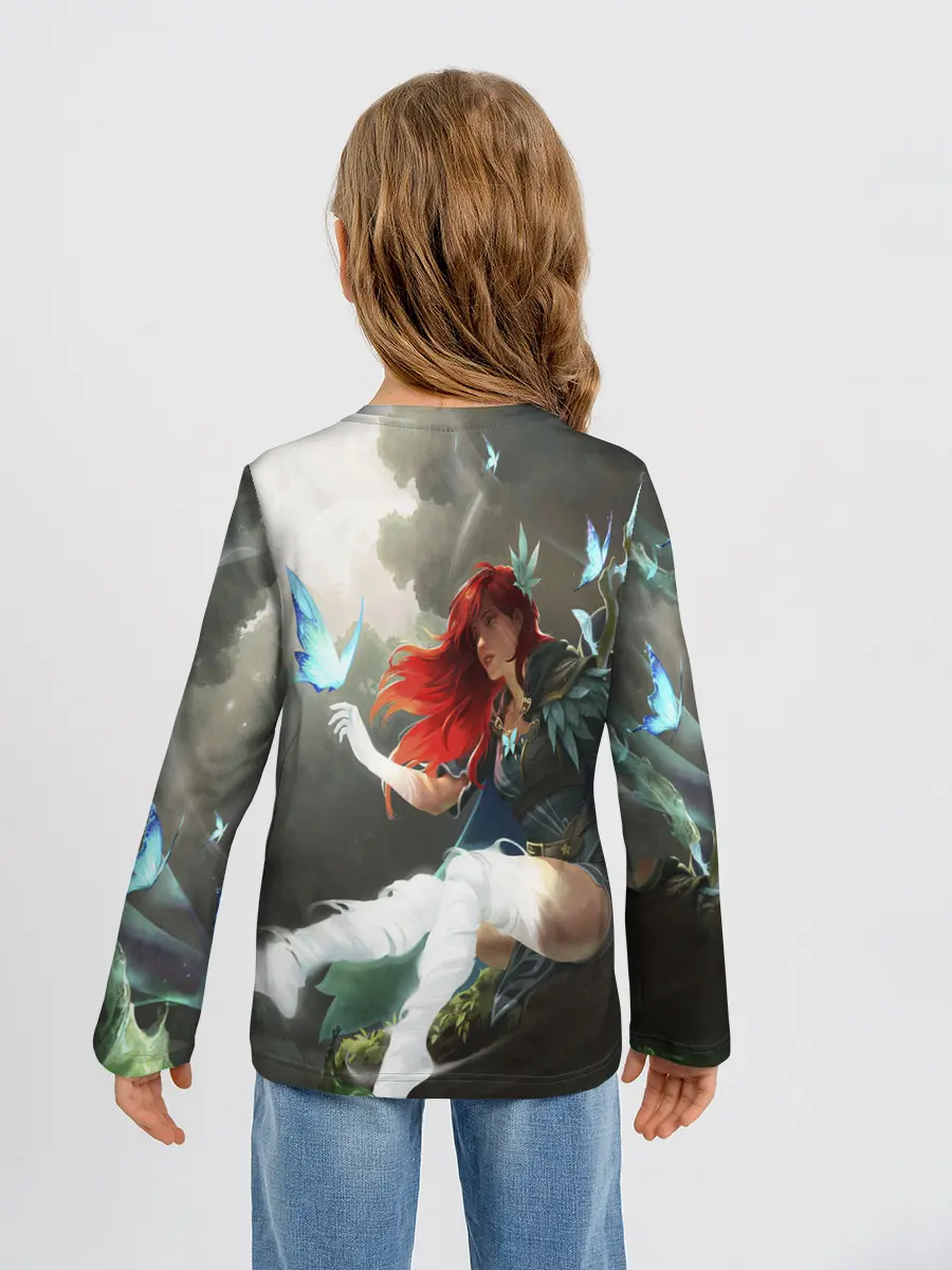 Детский лонгслив / Windranger Dota