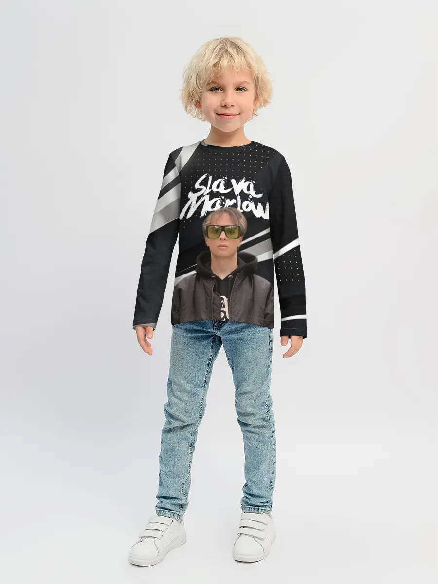 Детский лонгслив / SLAVA MARLOW / АРТЁМ ГОТЛИБ.