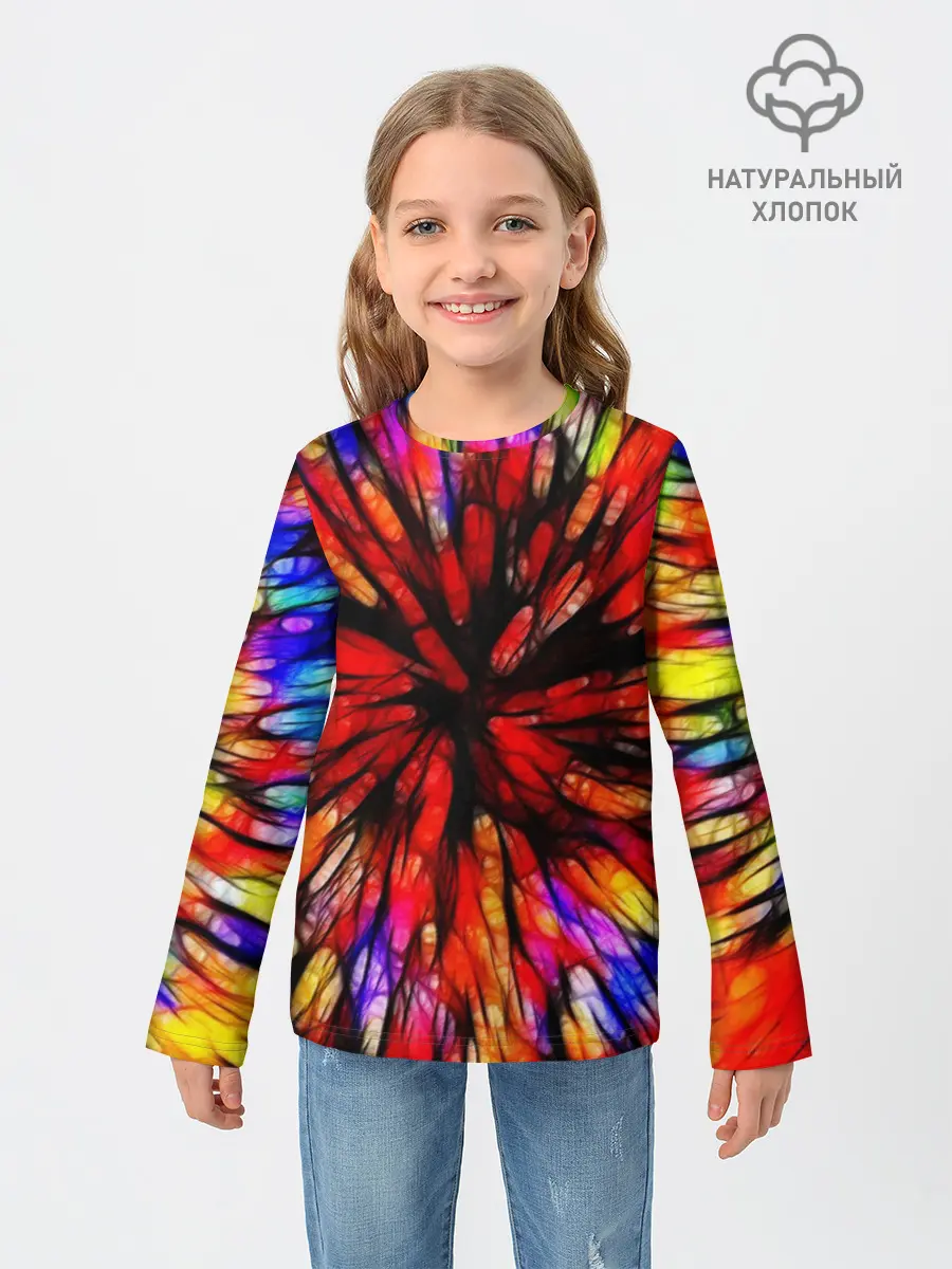 Детский лонгслив / Батик
