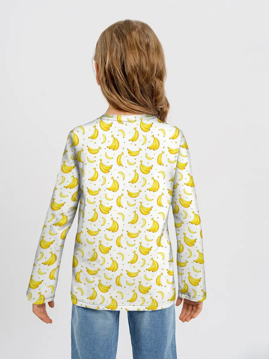 Детский лонгслив / Банановый рай