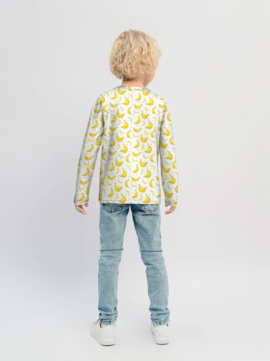 Детский лонгслив / Банановый рай
