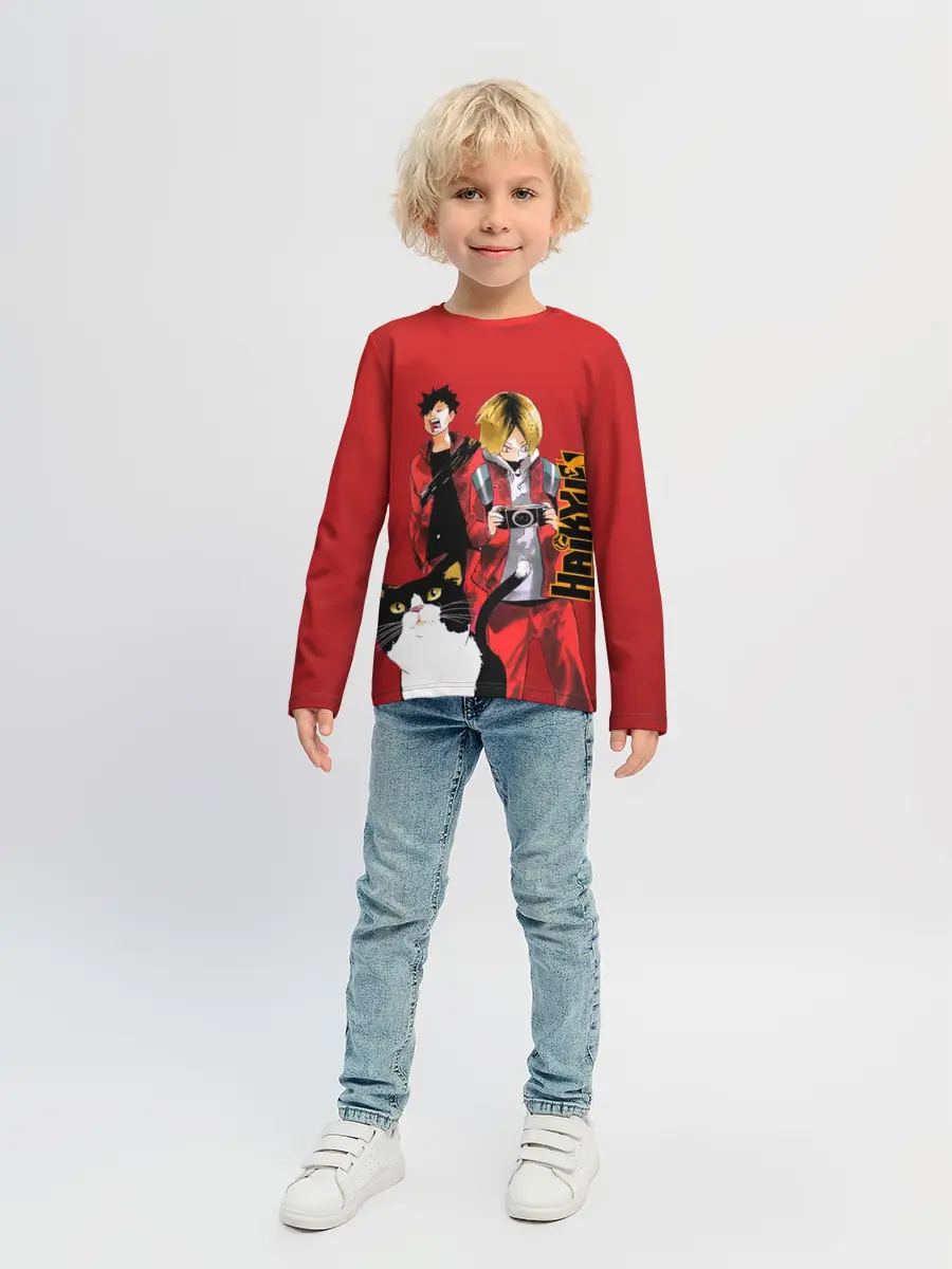 Детский лонгслив / Haikyuu Тобио Кагэяма
