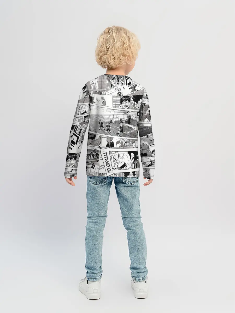 Детский лонгслив / Haikyu