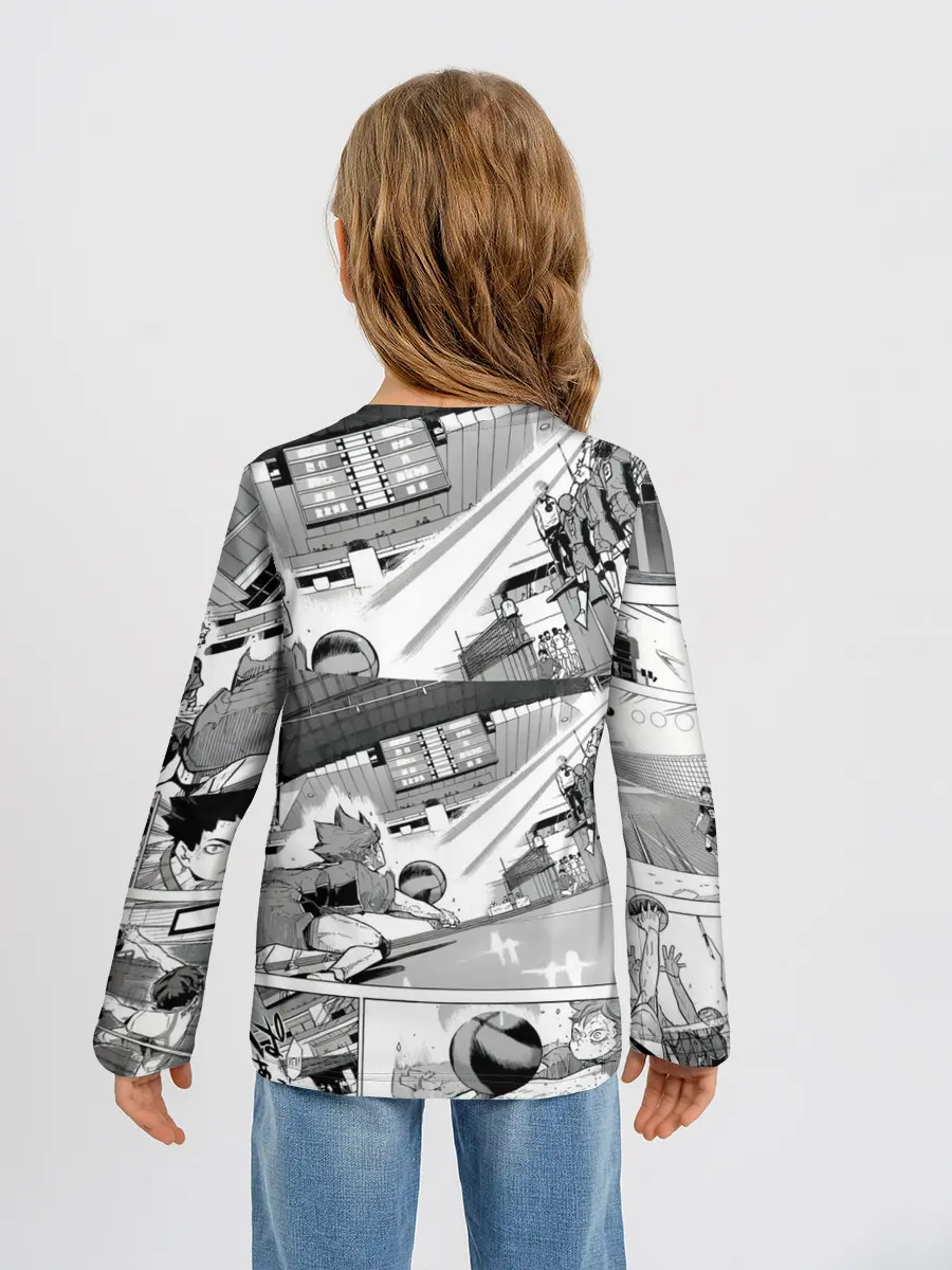 Детский лонгслив / Haikyu