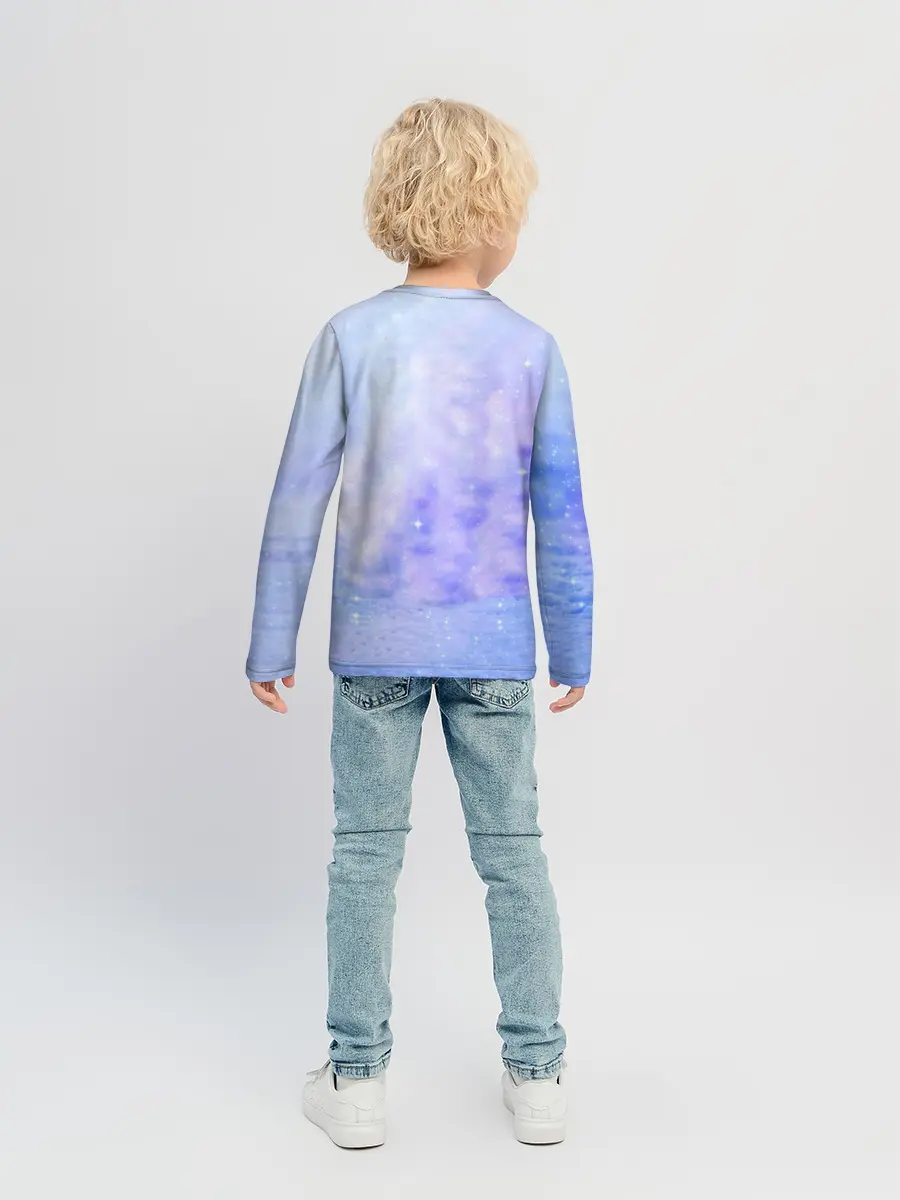 Детский лонгслив / Полярная Лисица