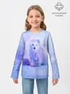 Детский лонгслив / Полярная Лисица