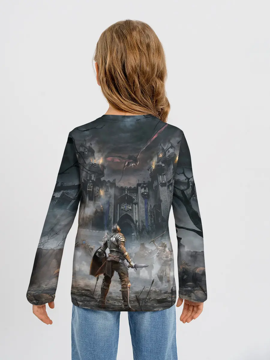 Детский лонгслив / Demons Souls