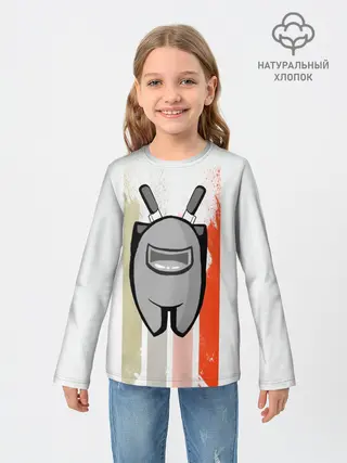 Детский лонгслив / Among Us