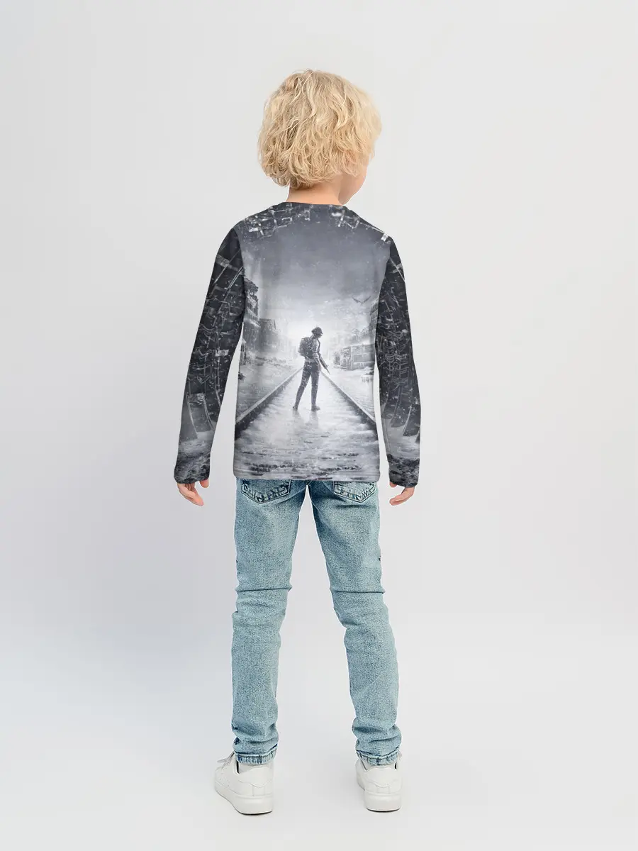 Детский лонгслив / PUBG x METRO Exodus