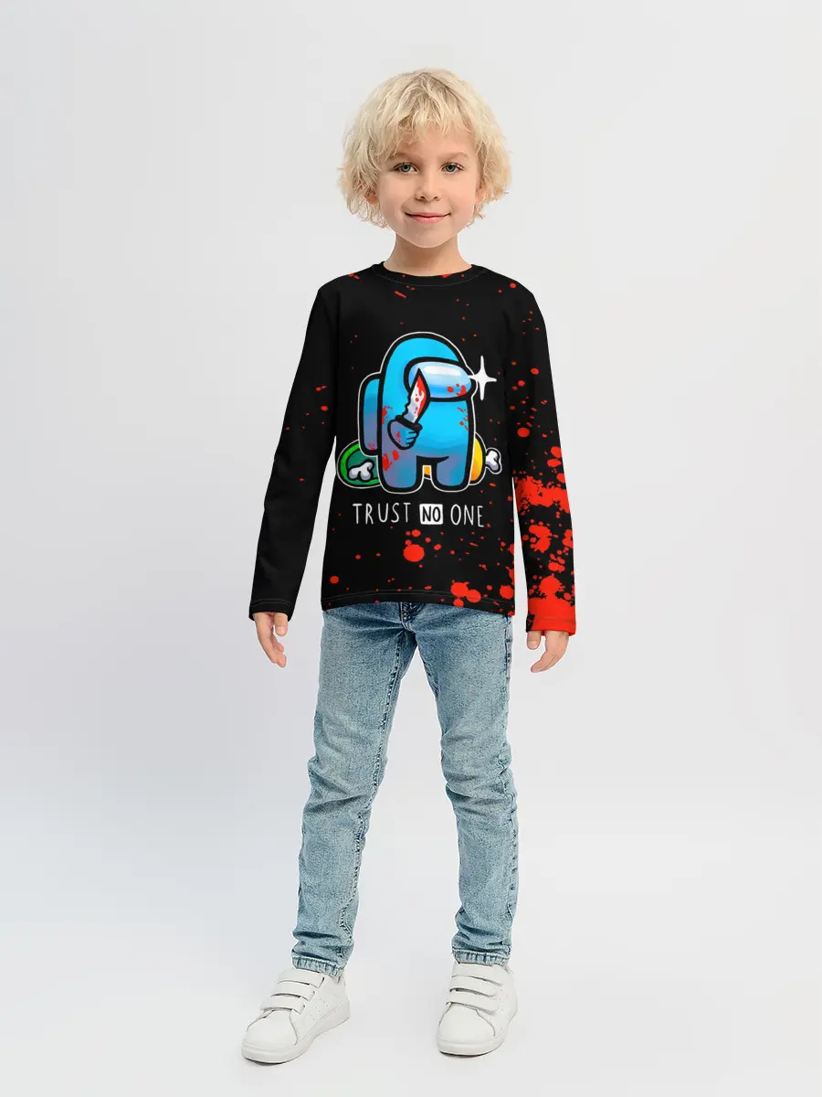Детский лонгслив / TRUST NO ONE