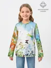 Детский лонгслив / Summer акварель