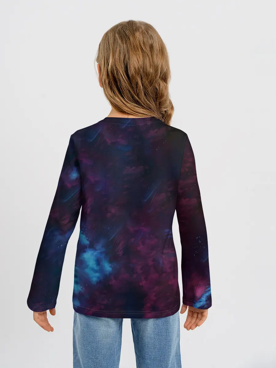 Детский лонгслив / ЗВЕЗДНЫЙ ВОЛК