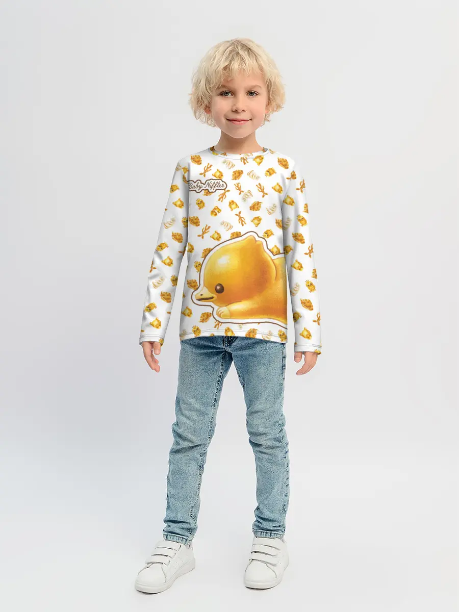 Детский лонгслив / Baby Niffler Sticker