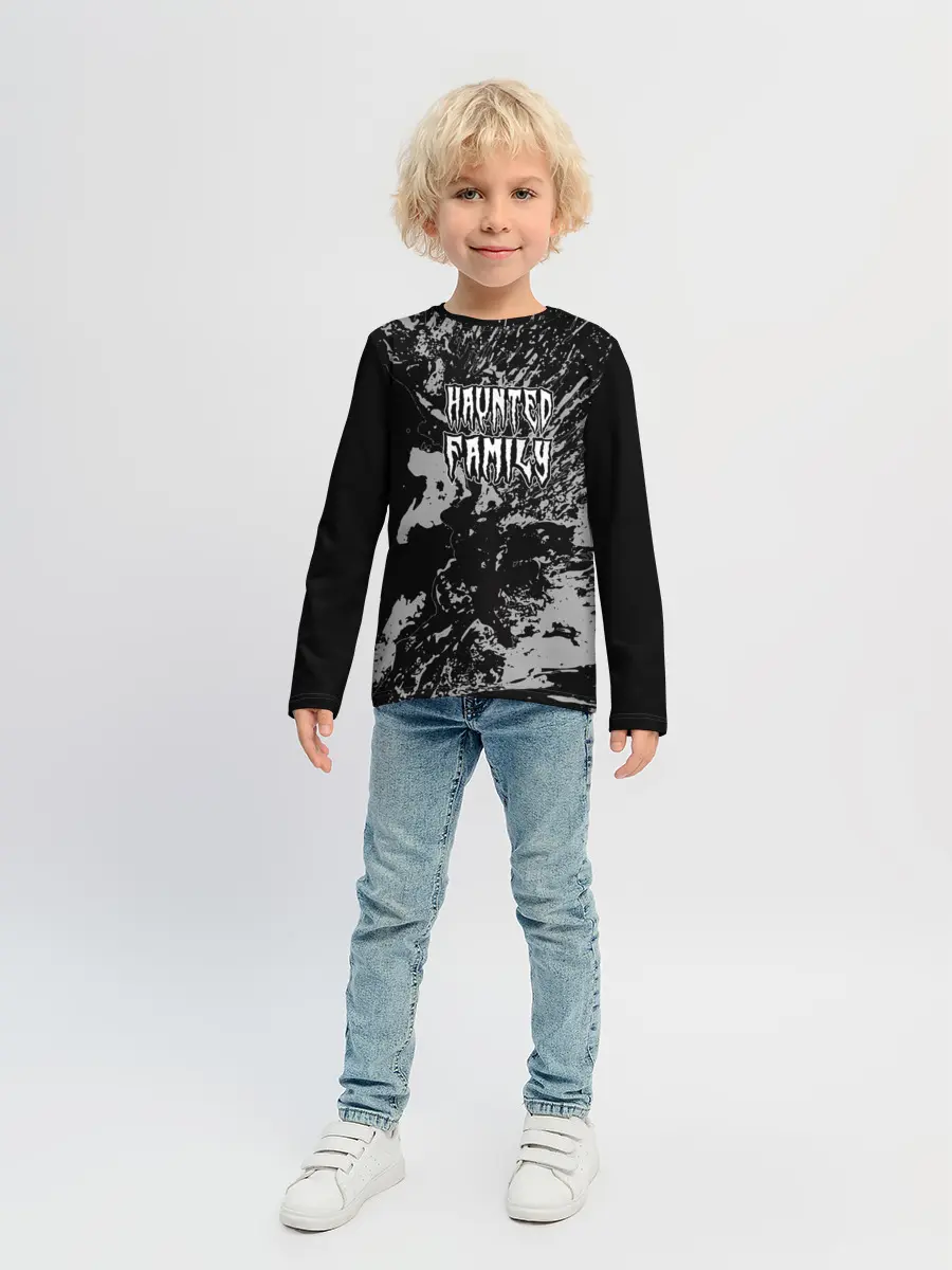 Детский лонгслив / Haunted Family