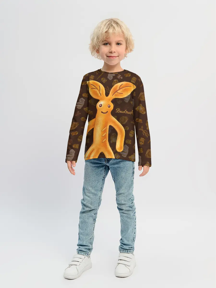 Детский лонгслив / Bowtruckle