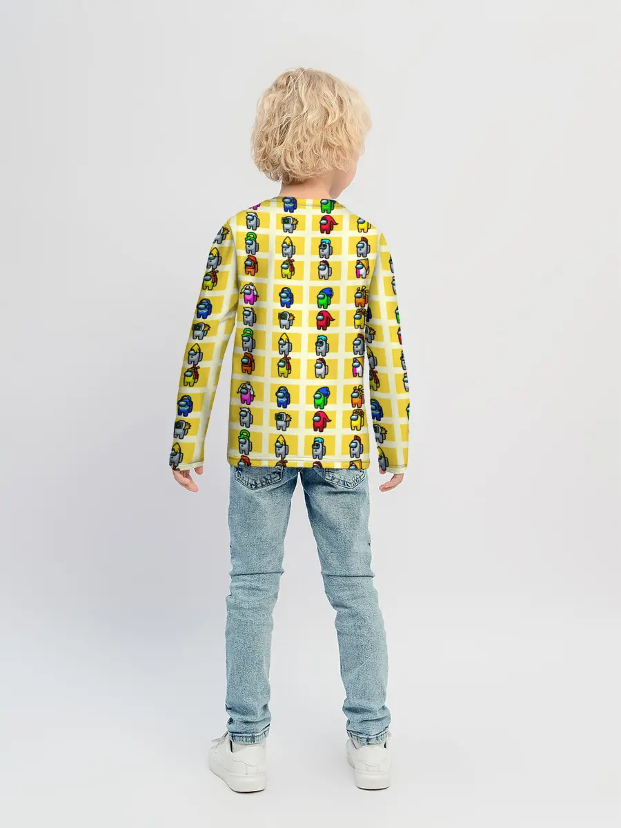 Детский лонгслив / Among Us