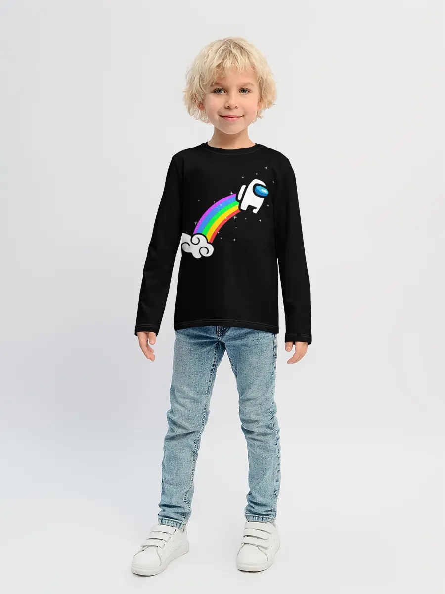 Детский лонгслив / Among Us