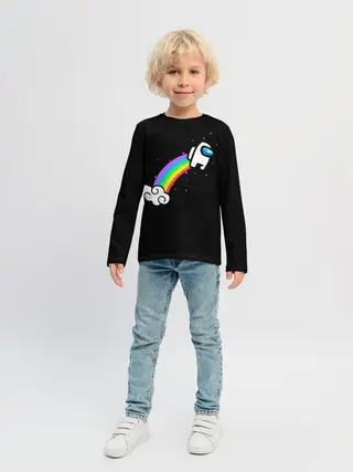 Детский лонгслив / Among Us