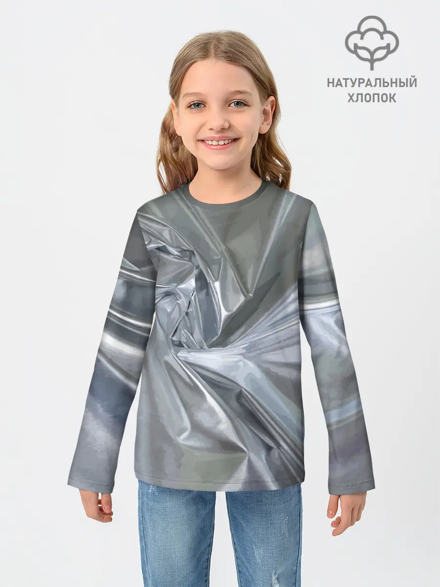 Детский лонгслив / Чарующая фольга