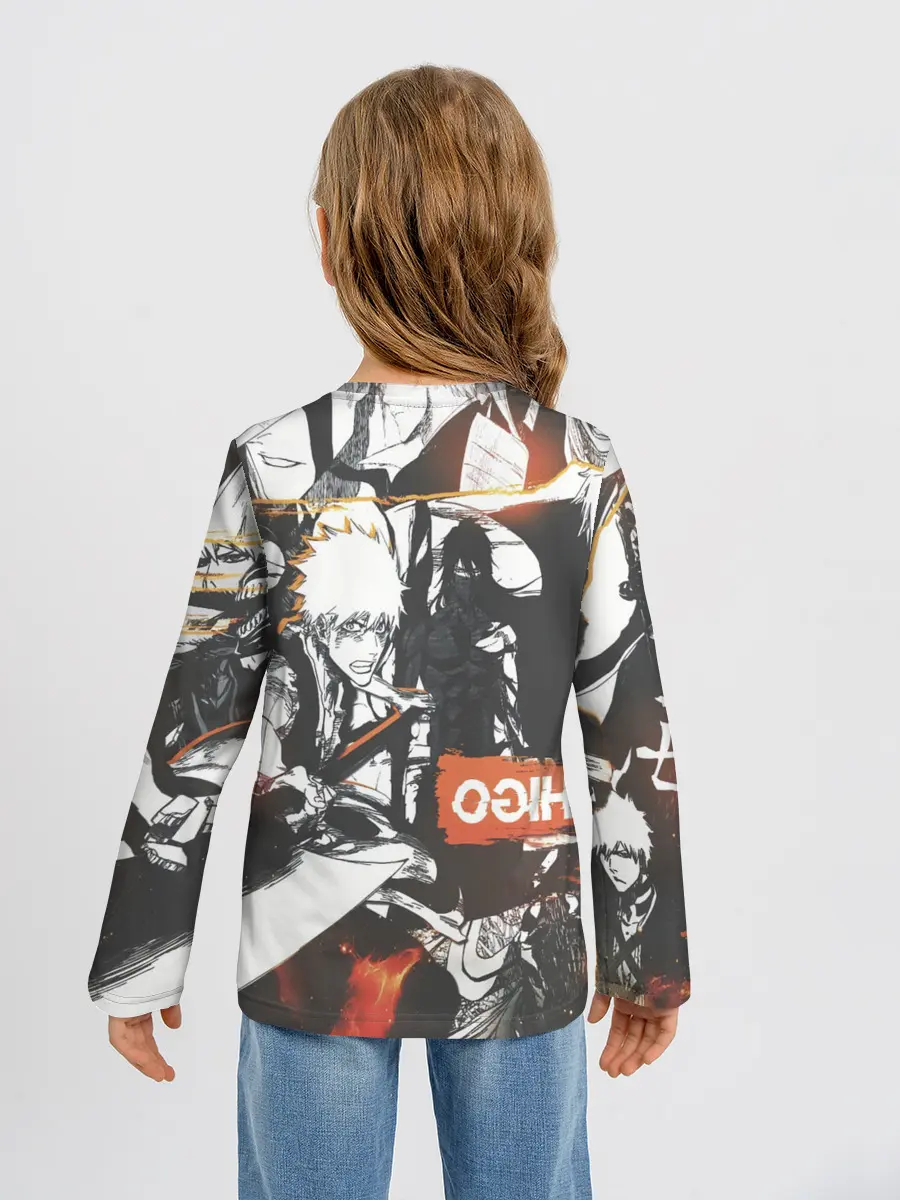 Детский лонгслив / Bleach Блич Ичиго Курасаки