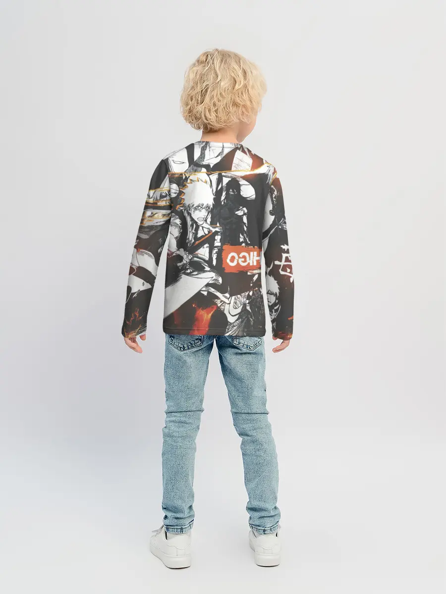 Детский лонгслив / Bleach Блич Ичиго Курасаки