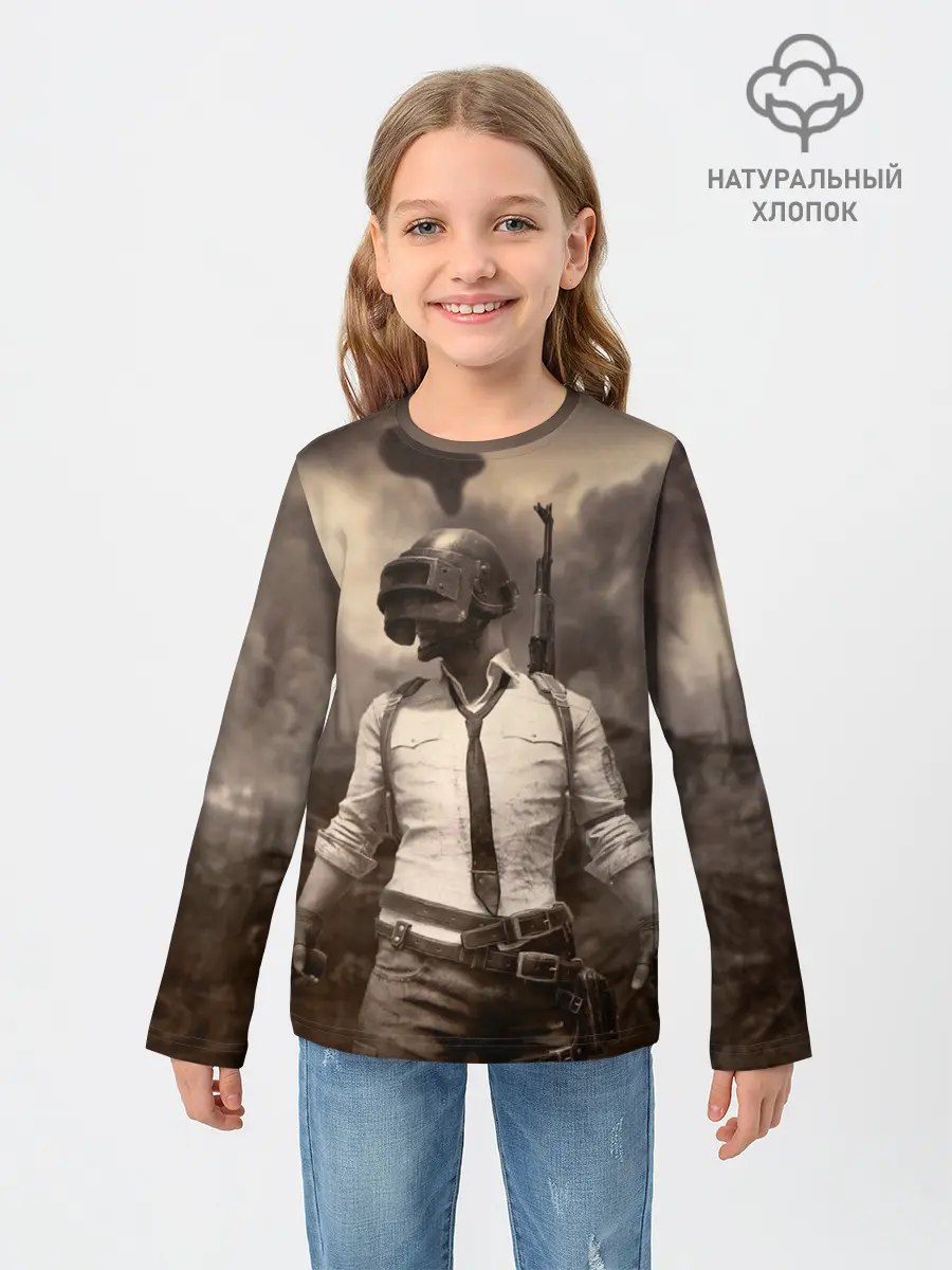 Детский лонгслив / PUBG
