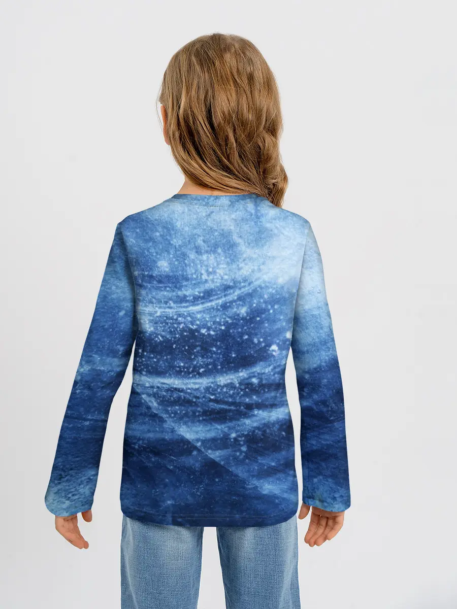 Детский лонгслив / Among us Happy New Year