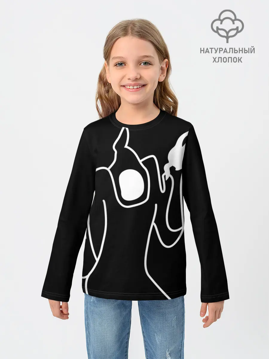 Детский лонгслив / Haunted Family