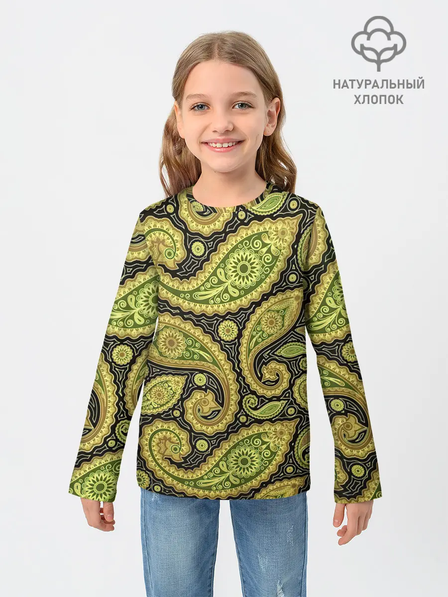 Детский лонгслив / Молекулярная хна