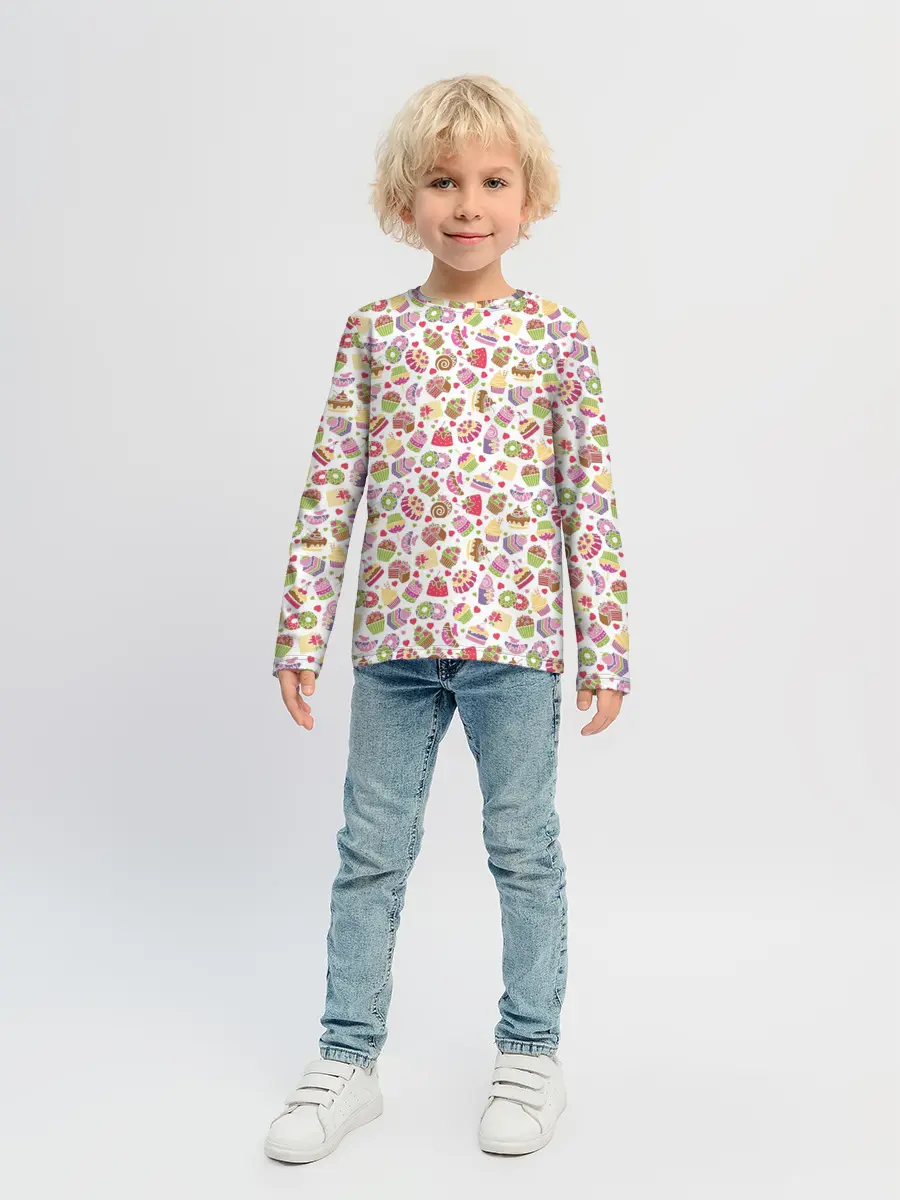 Детский лонгслив / Сладкий рай