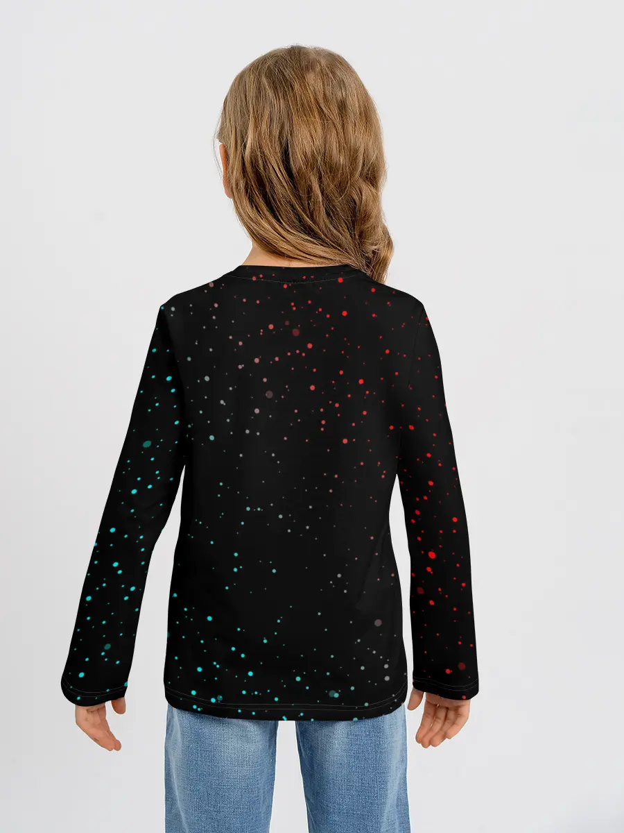 Детский лонгслив / AMONG US - Зимний