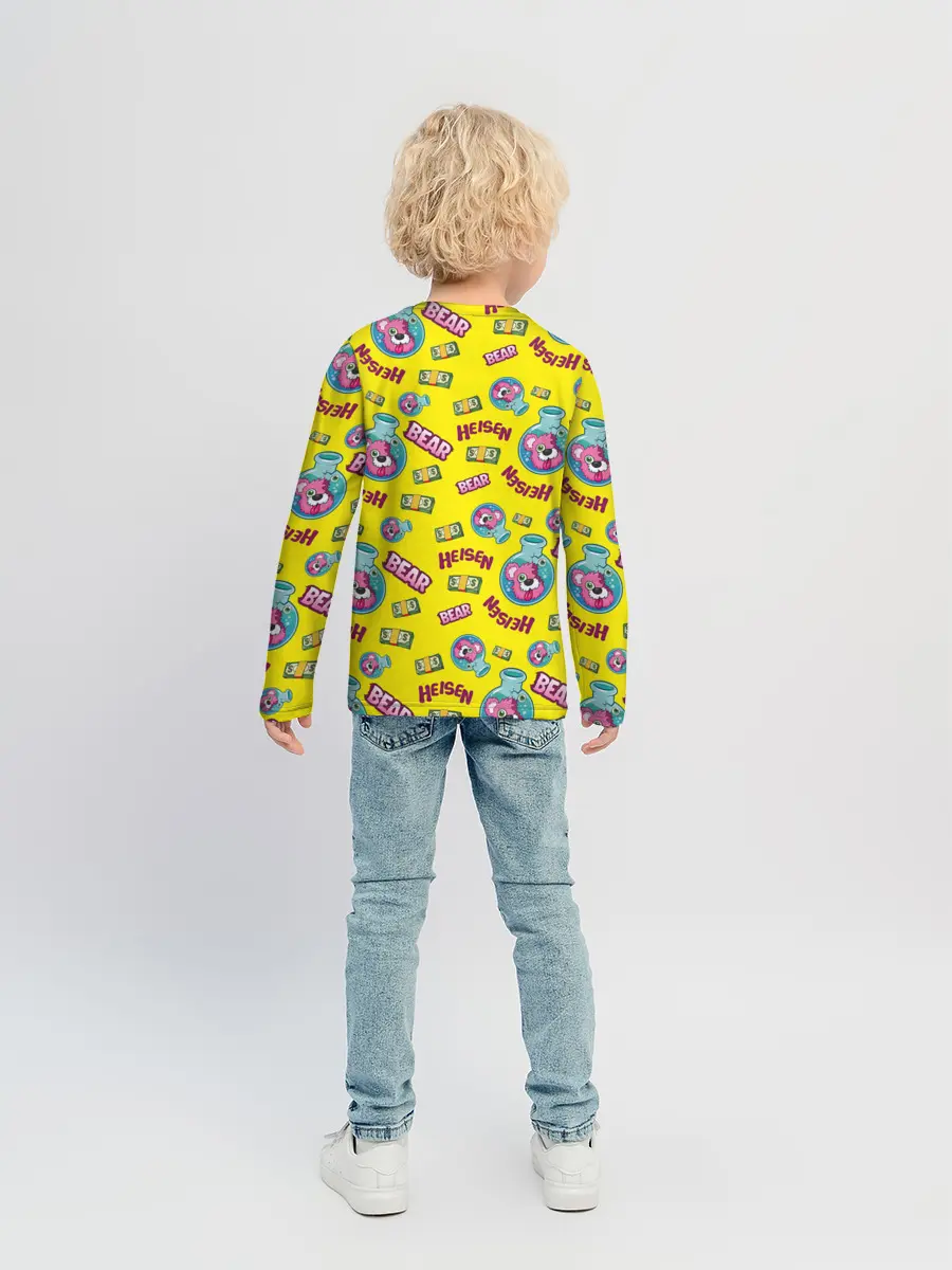 Детский лонгслив / Heisen Bear
