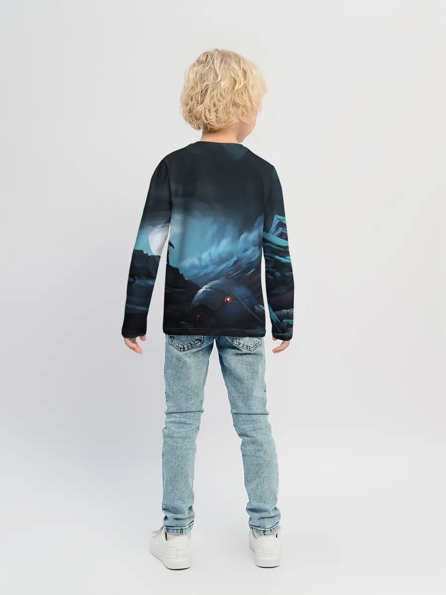 Детский лонгслив / Космонавт