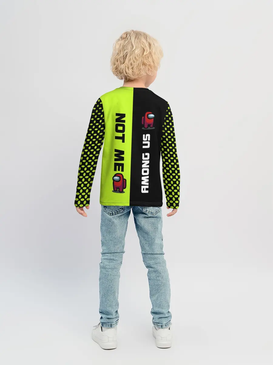Детский лонгслив / Among us